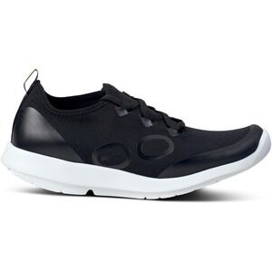 OOFOS Oomg Sport LS Low Shoe Sneaker Black White Comfort Women's Size 7